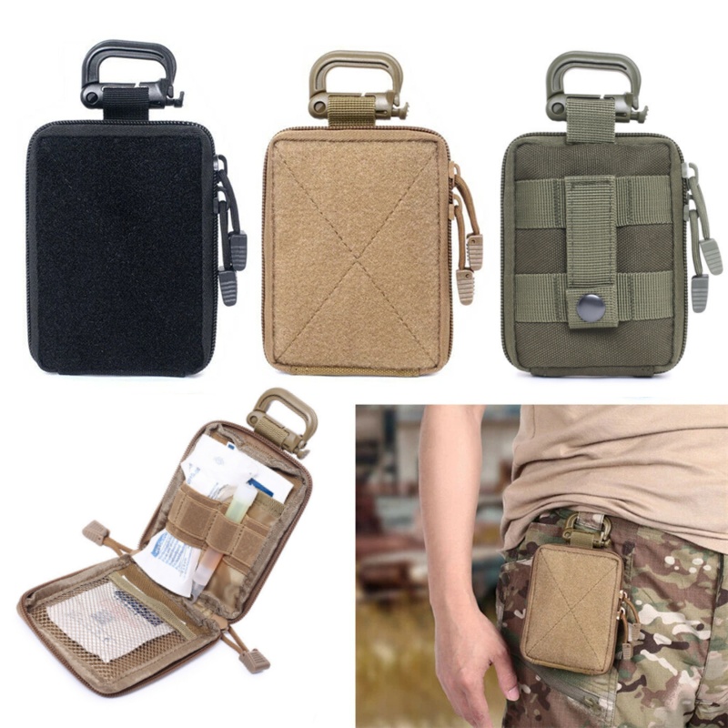 Edc Concealed Carry - Tactical Wallet EDC Pouch Zipper Pack