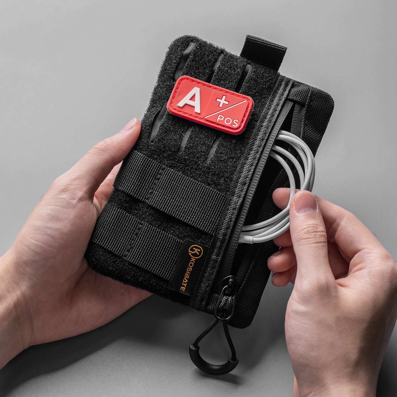 Edc Everyday Carry Essentials - EDC Organizer Pouch with DIY Patch
