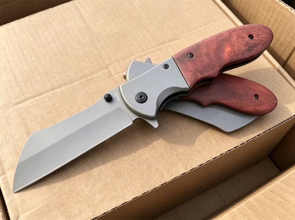 Edc Carry Pocket Knife - High-Quality DA104 Folding Pocket Knife, 5Cr13Mov