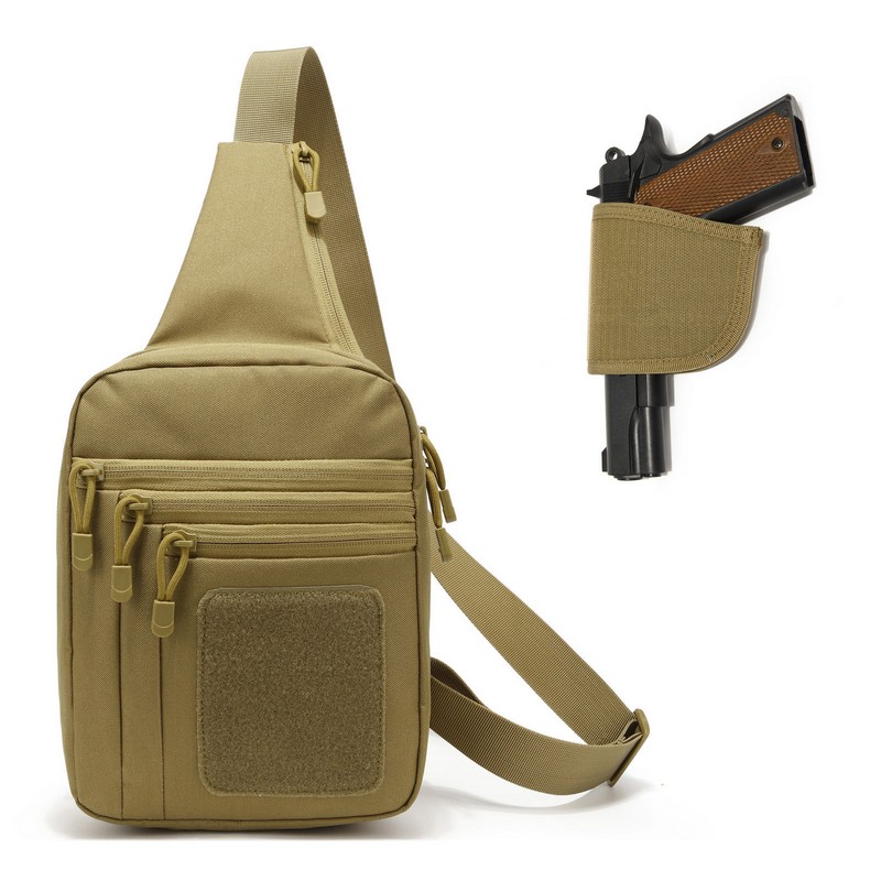 Edc Concealed Carry Holster - New Tactical Chest Bag Pistol Holster