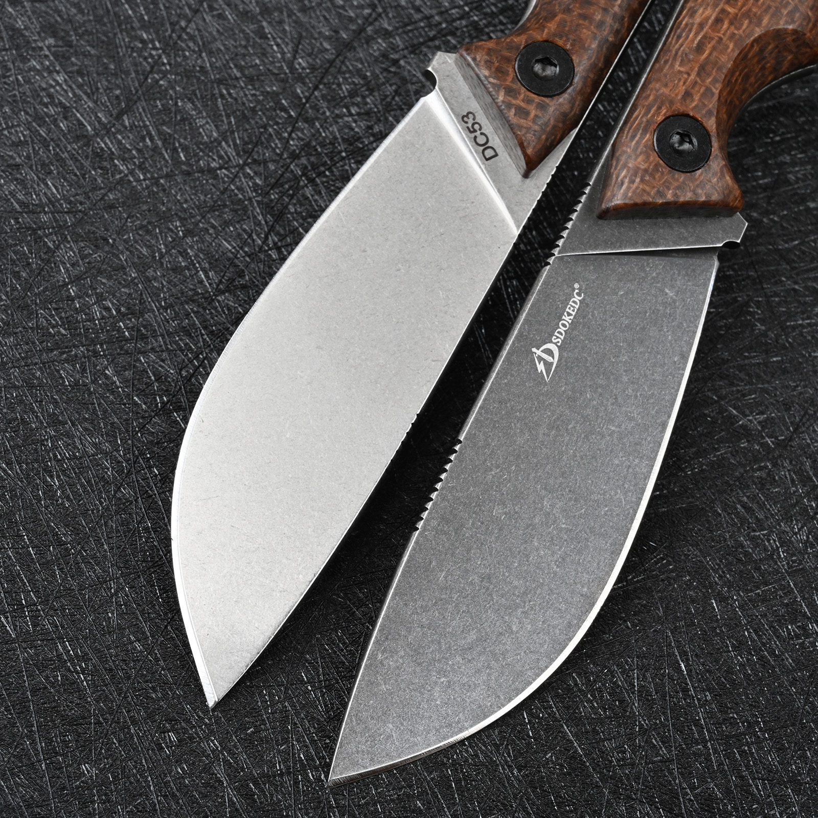 SDOKEDC DC53 Steel EDC Utility - Edc Carry Fixed Blade ulasan dan harga