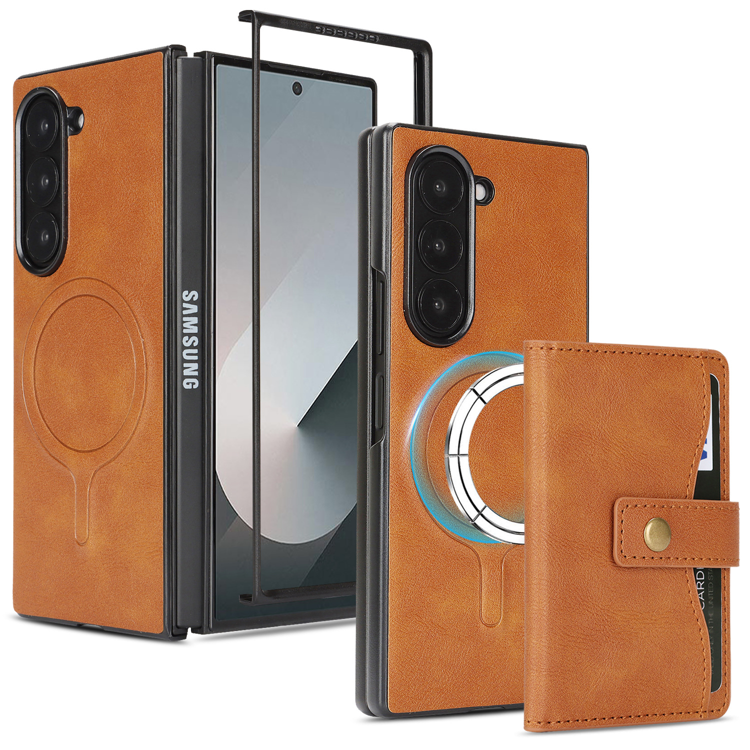 Applicable to Samsung Z Fold7  - Money Clip Magnetic ulasan dan harga