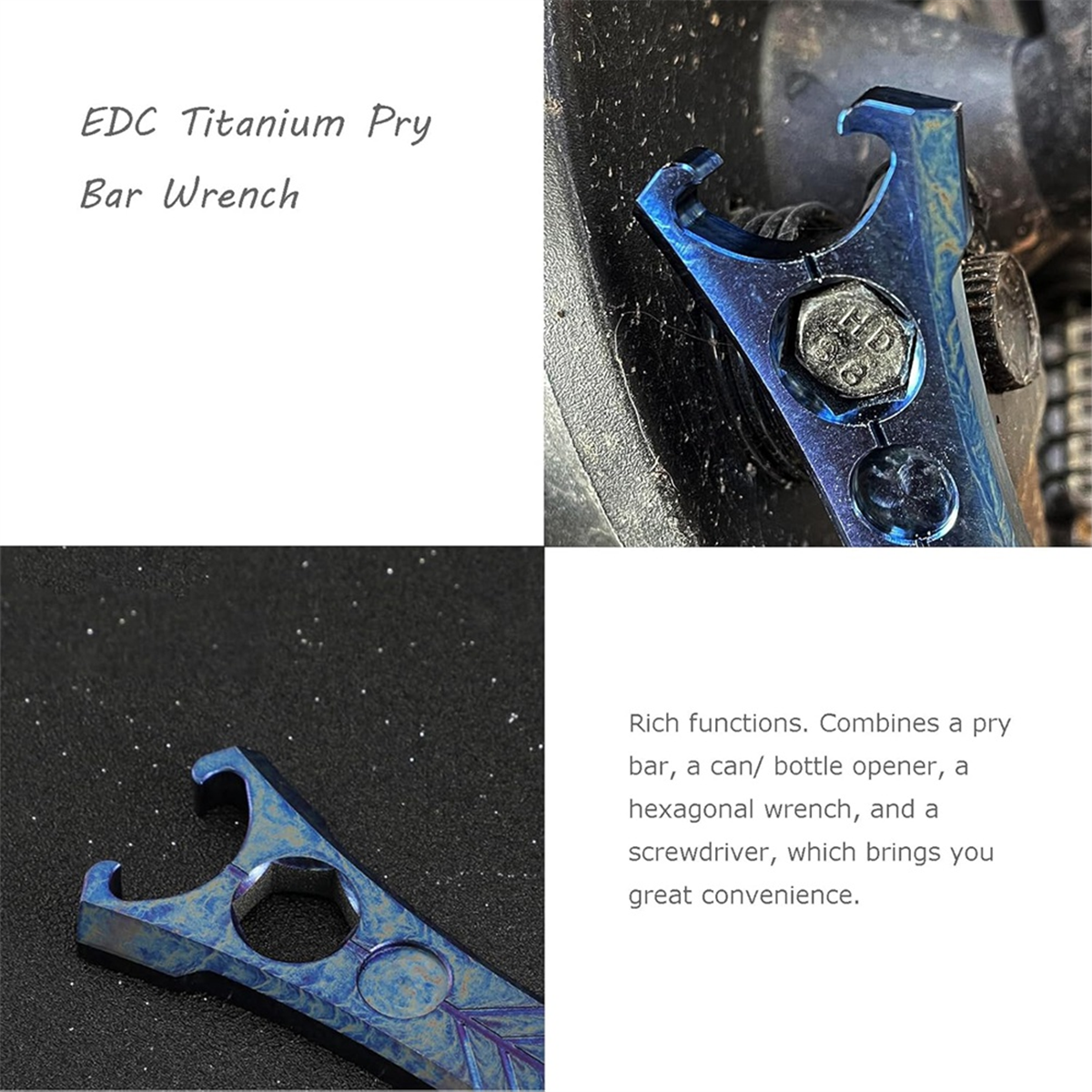【New&User-Coupon!】Titanium All - Titanium Pry Bar ulasan dan harga