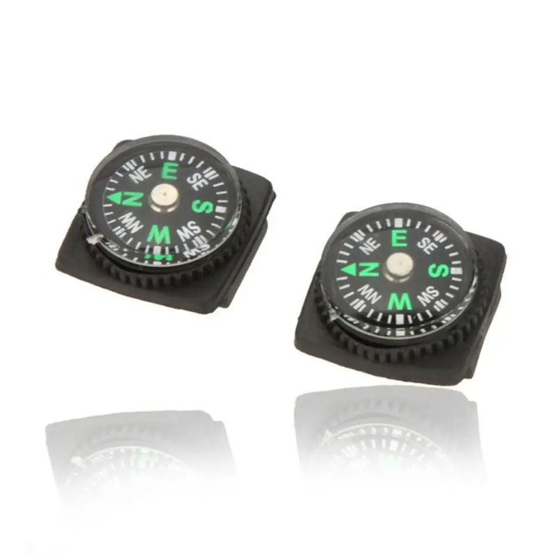 1/5pcs Mini Wristband Compass  - Compass Keychain Mini ulasan dan harga