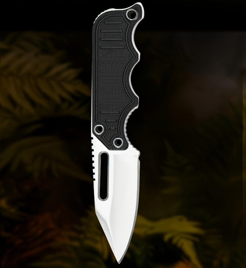 Portable Neck Knife with Kydex - Edc Carry Fixed Blade ulasan dan harga