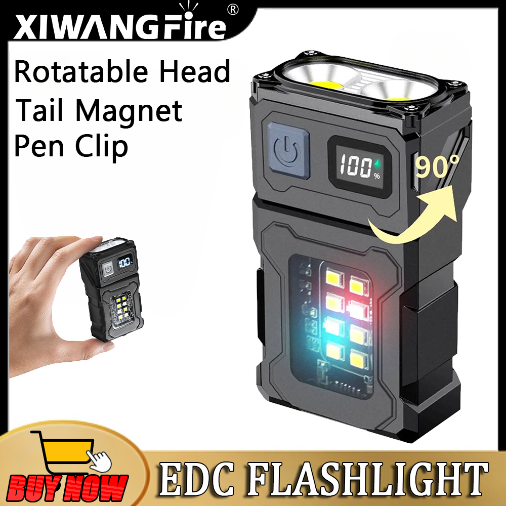 Mini LED Handheld Flashlights  - Keychain Flashlight ulasan dan harga
