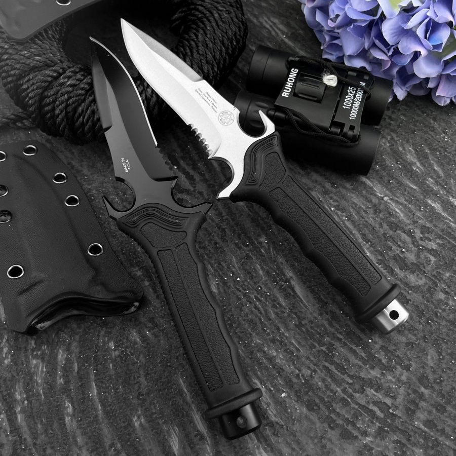 High-hardness Straight Knife 7 - Edc Carry Fixed Blade Knife ulasan dan harga