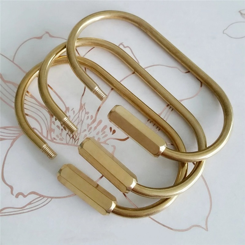 Pure Copper Oval Screw Lock Ke - Edc Car Carry ulasan dan harga