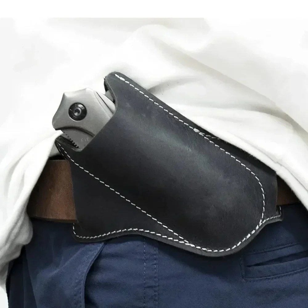Outdoor EDC Tool Kit Molle Pou - Leather Edc. Carry Pouch ulasan dan harga