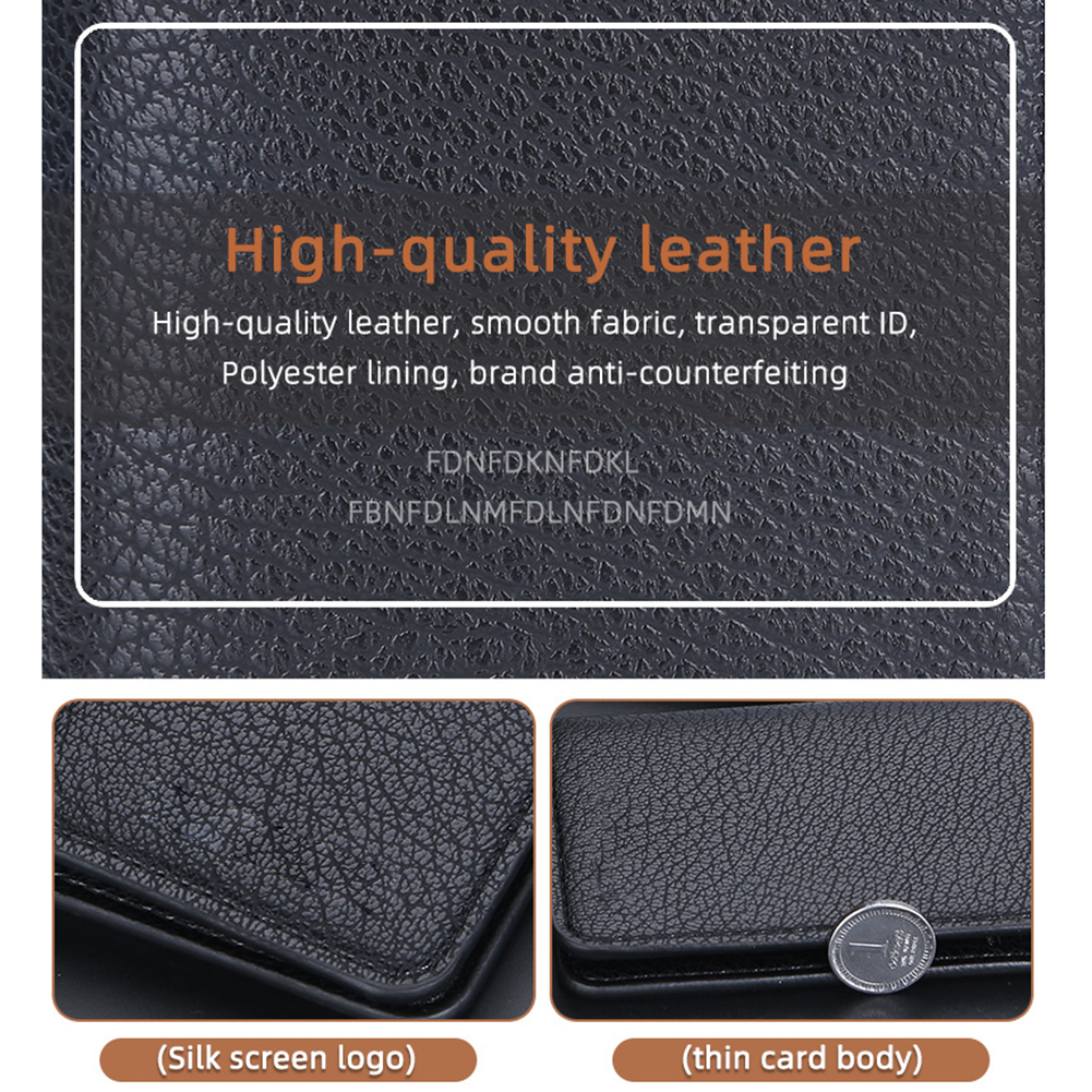 2023 New Male Slim Wallet with - Money Clip Magnetic ulasan dan harga