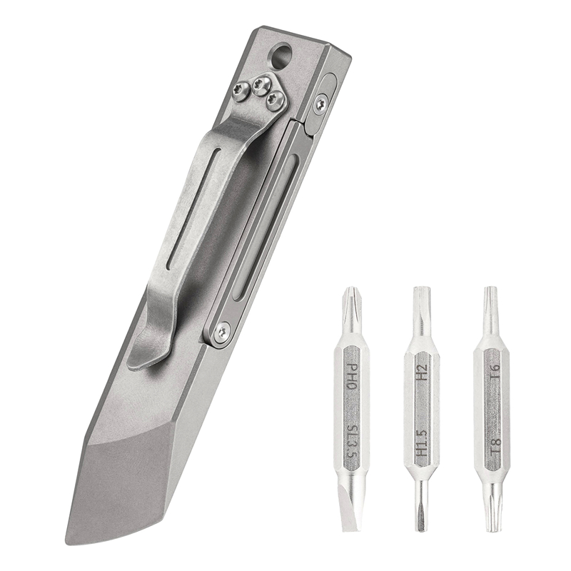 MecArmy RL4 EDC Pry Bar TC4 Ti - Multitool Credit Card ulasan dan harga