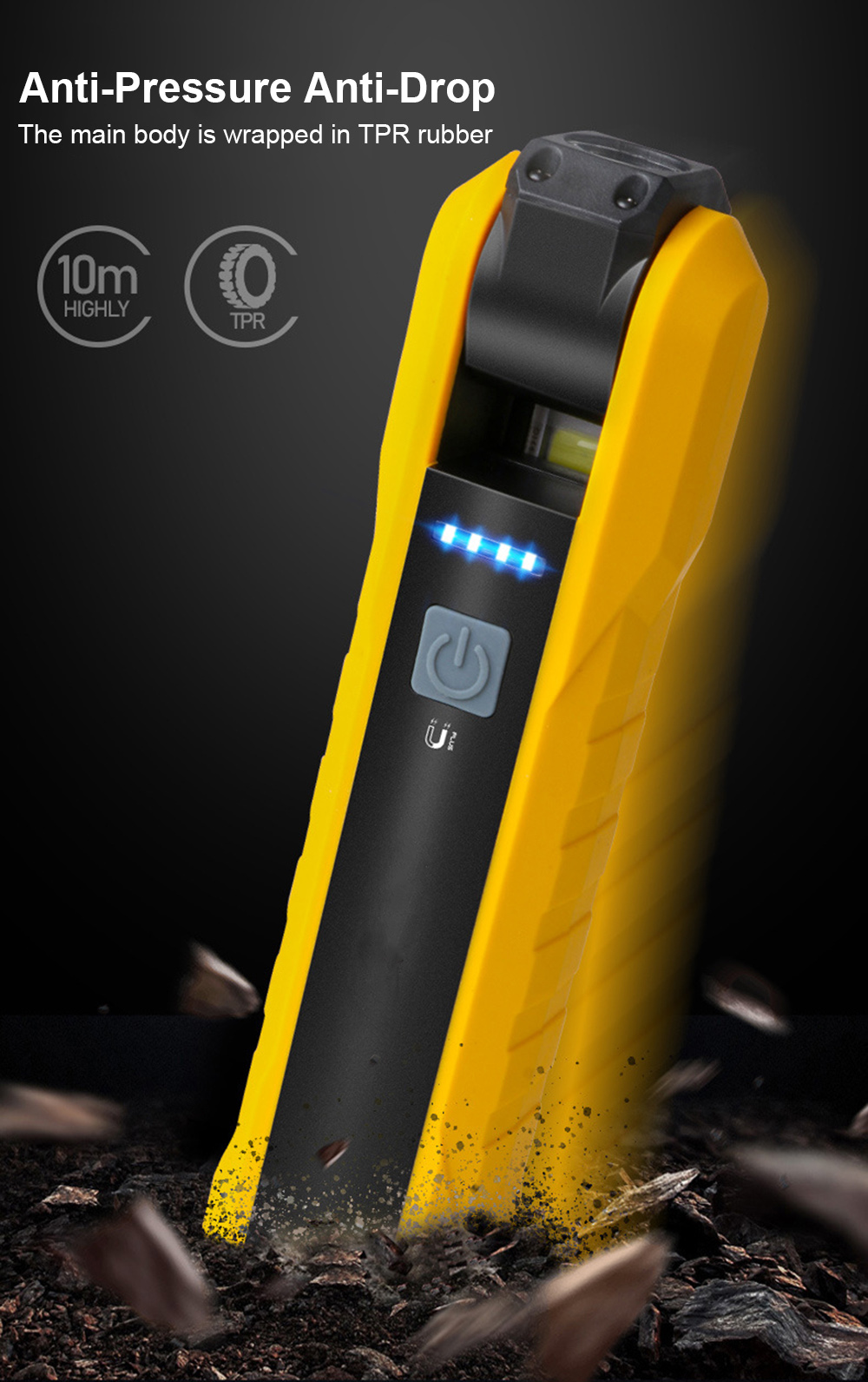 E2 Flashlight EDC With Magnet  - Edc Car Carry ulasan dan harga