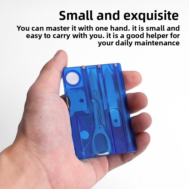 12 In 1 Pocket Credit Card Por - Multitool Credit Card ulasan dan harga