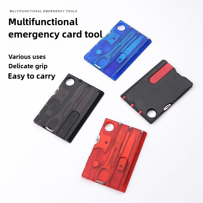 12 In 1 Pocket Credit Card Por - Multitool Credit Card ulasan dan harga