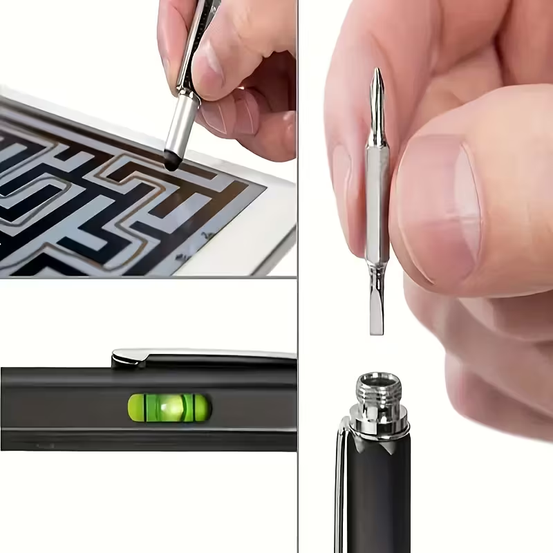Men Gifts 6-in-1 Multitool Pen - Edc Carry Card ulasan dan harga