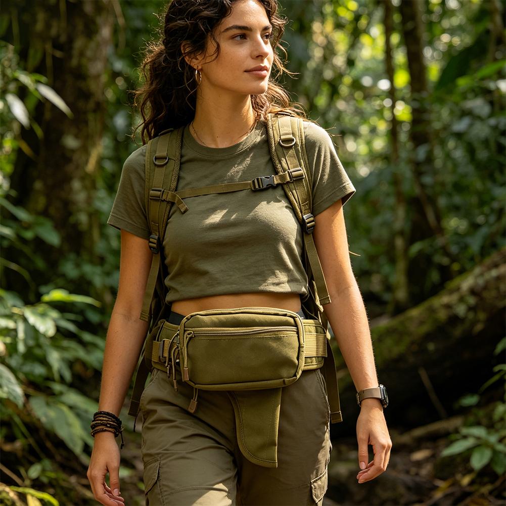 Tactical Waist Pack with Conce - Edc Carry Fanny Pack ulasan dan harga