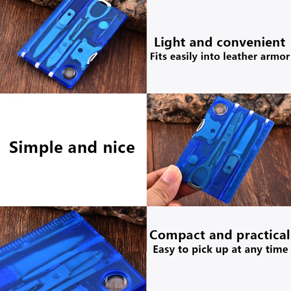 12 in 1 Portable Pocket Credit - Multitool Credit Card ulasan dan harga