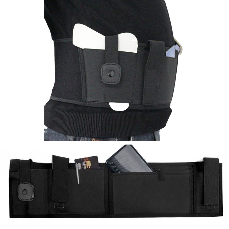 Belly Band Gun Holster Conceal - Edc Concealed Carry Holster ulasan dan harga