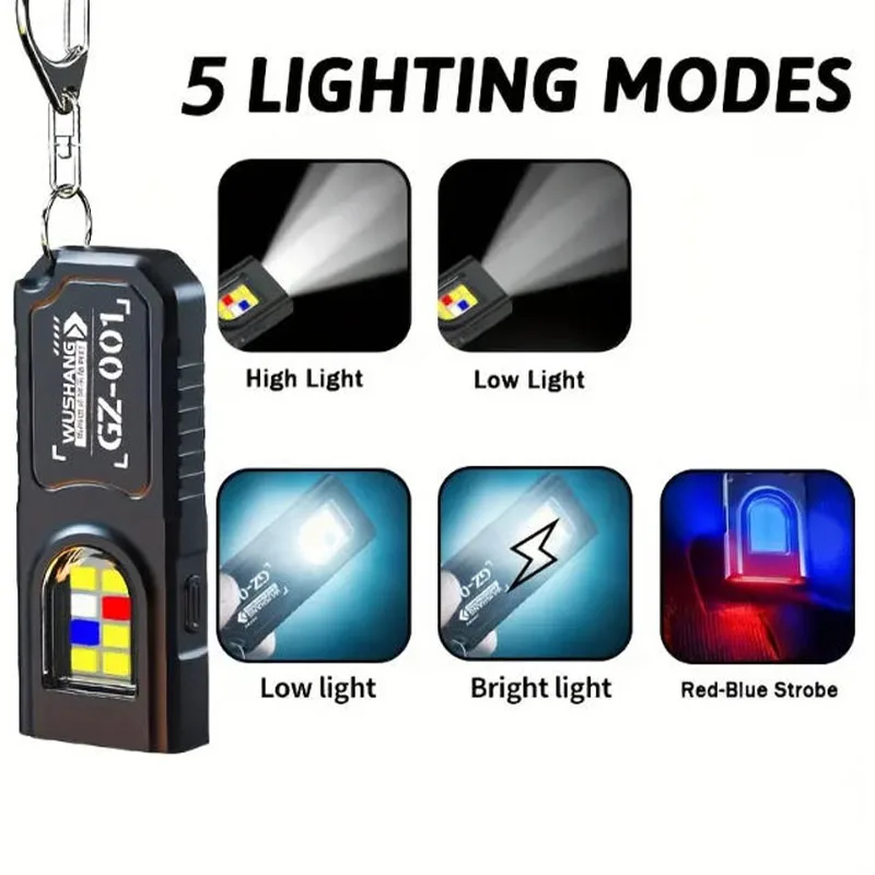 Portable Keychain Flashlight U - Keychain Flashlight ulasan dan harga