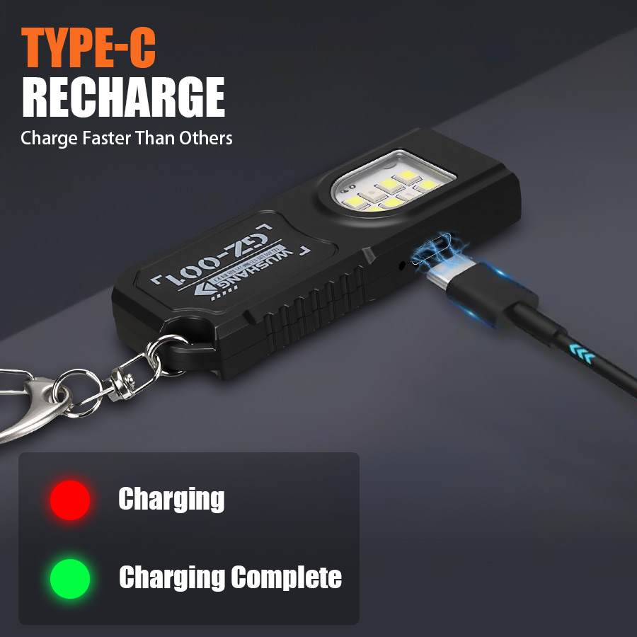 Portable Keychain Flashlight U - Keychain Flashlight ulasan dan harga