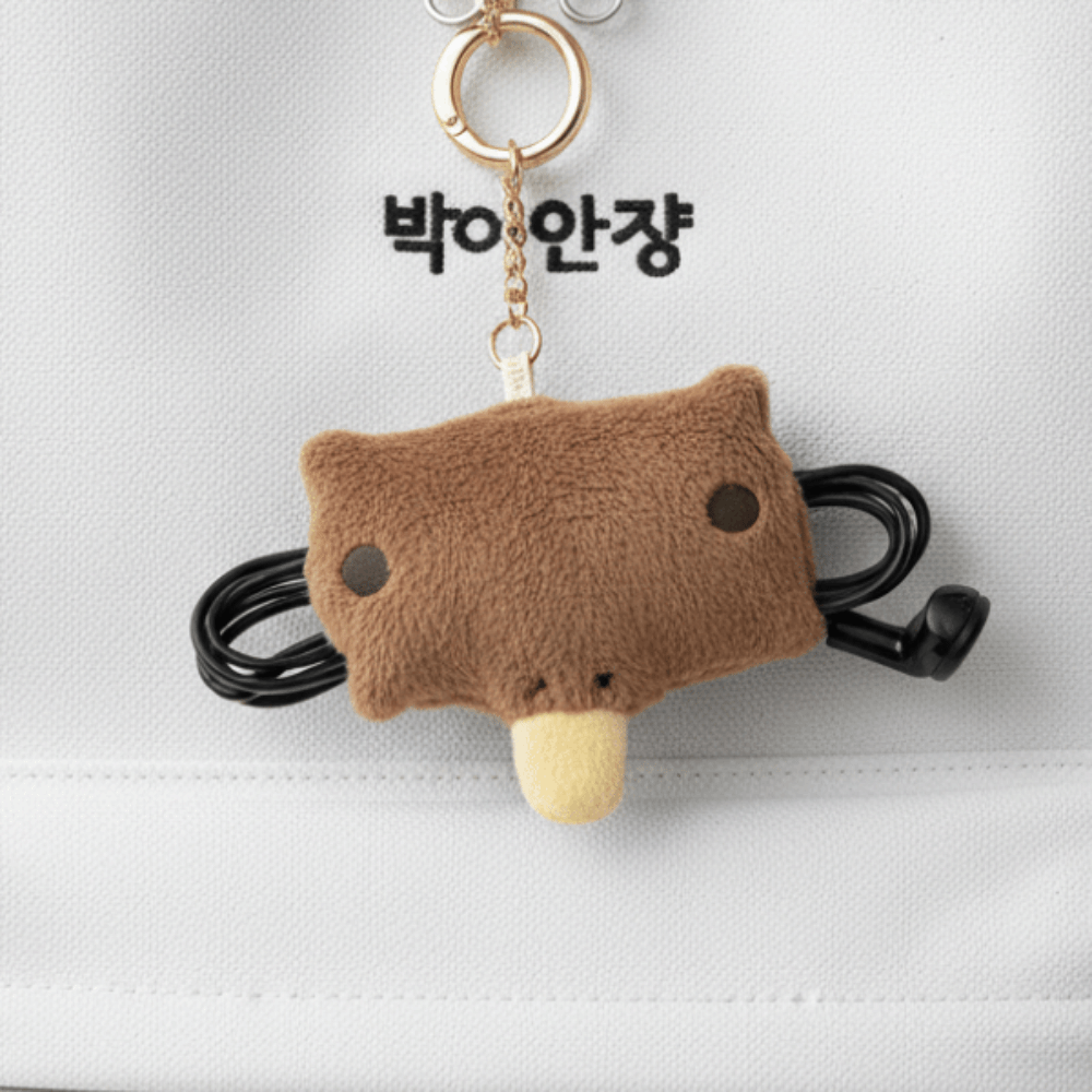 Plush Platypus Data Cable Orga - Cable Winder Keychain ulasan dan harga