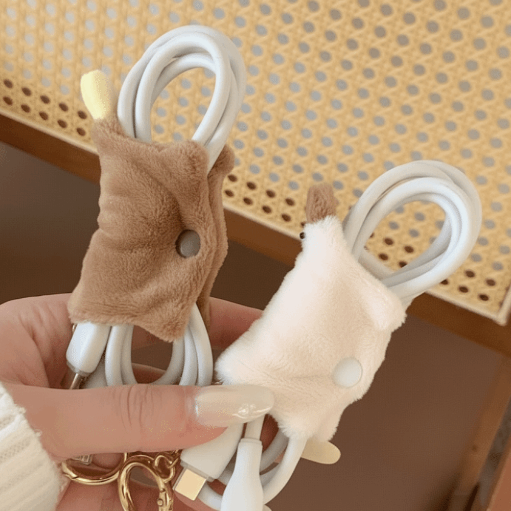 Plush Platypus Data Cable Orga - Cable Winder Keychain ulasan dan harga