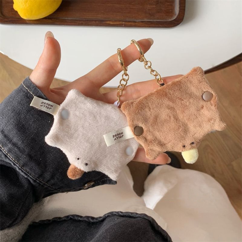 Plush Platypus Earphone Cord W - Cable Winder Keychain ulasan dan harga