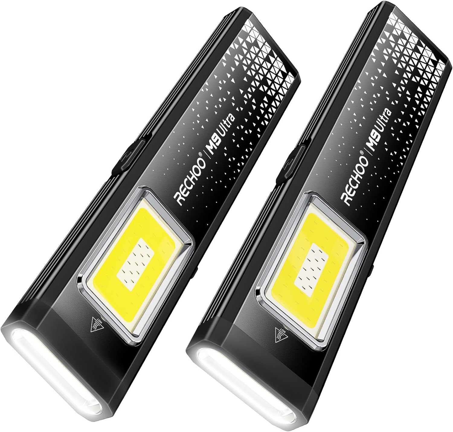 Flat EDC Flashlight Rechargeab - Edc Car Carry ulasan dan harga