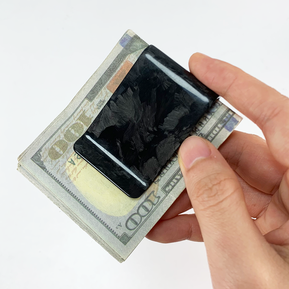 High Quality Black Real Forged - Money Clip Magnetic ulasan dan harga