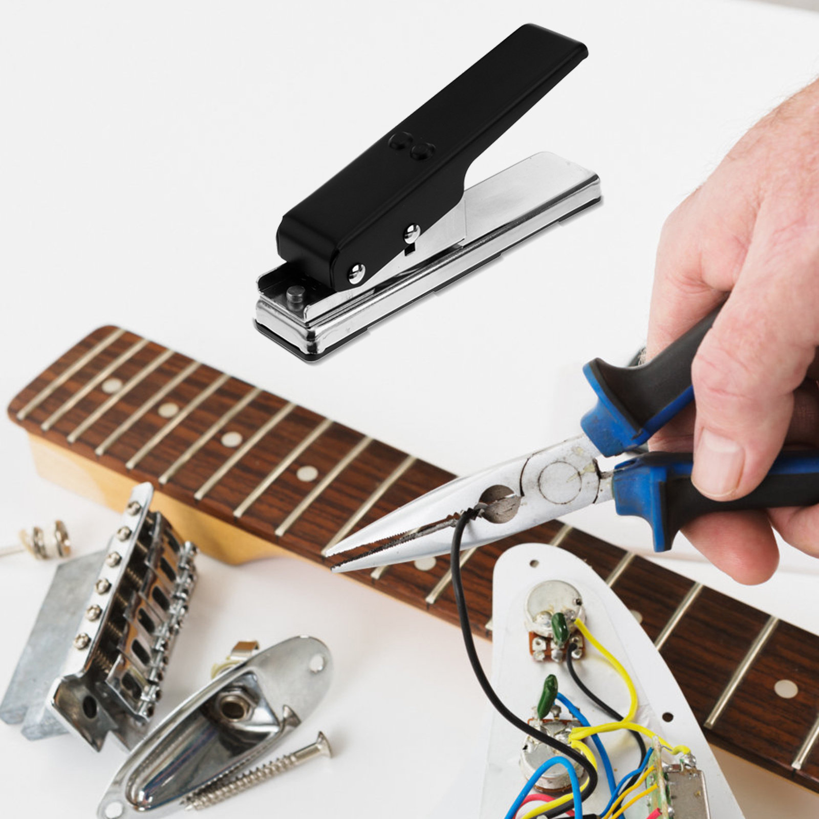 1Pcs Guitar Picks Maker Multi  - Multitool Credit Card ulasan dan harga