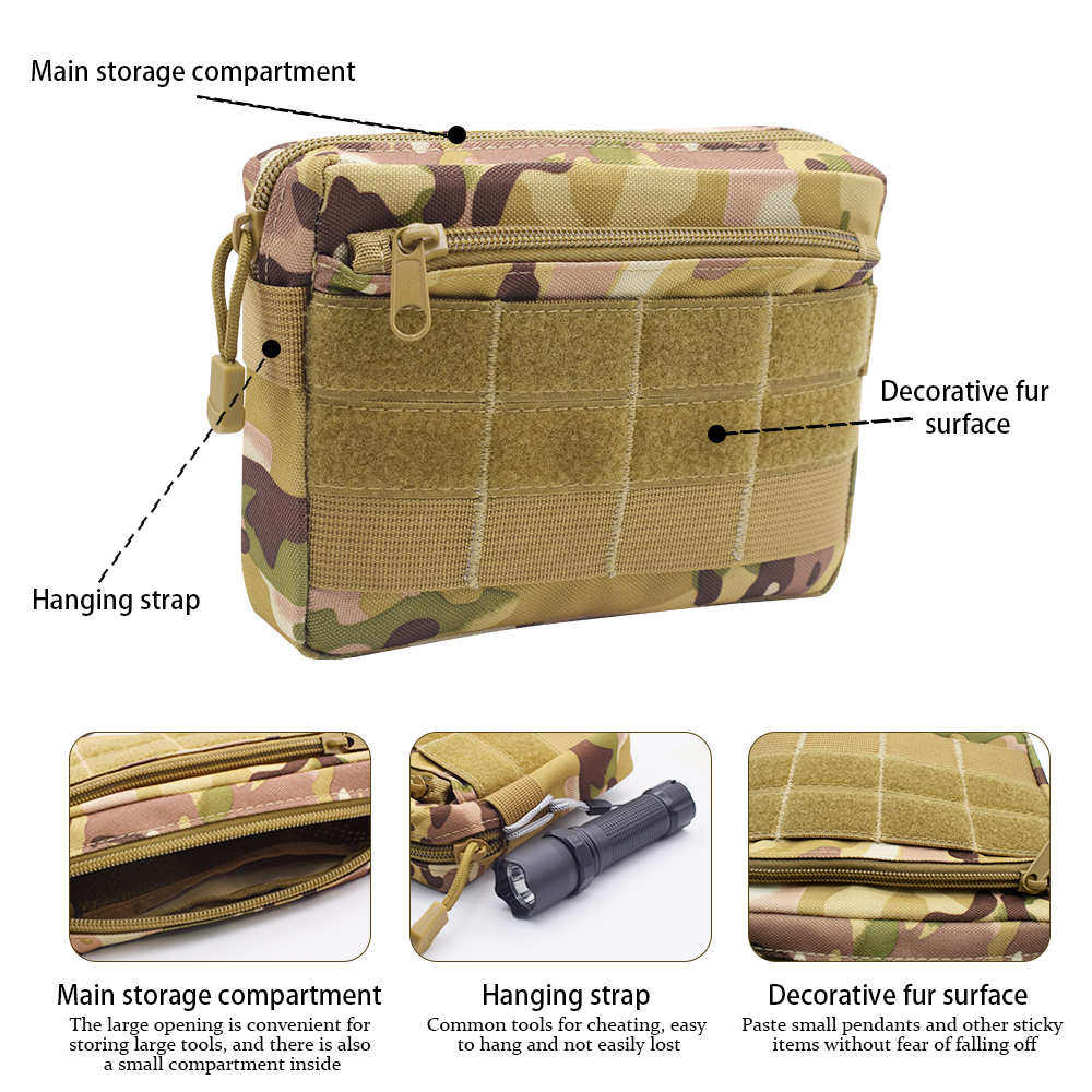 EDC Waist Bag Outdoor Camping  - Edc Concealed Carry ulasan dan harga