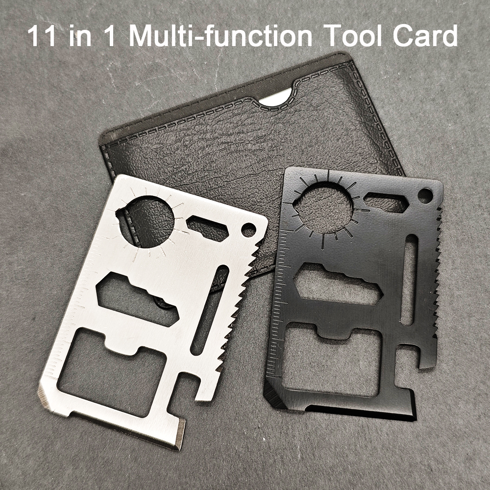 Stainless Steel EDC Pocket Too - Multitool Credit Card ulasan dan harga
