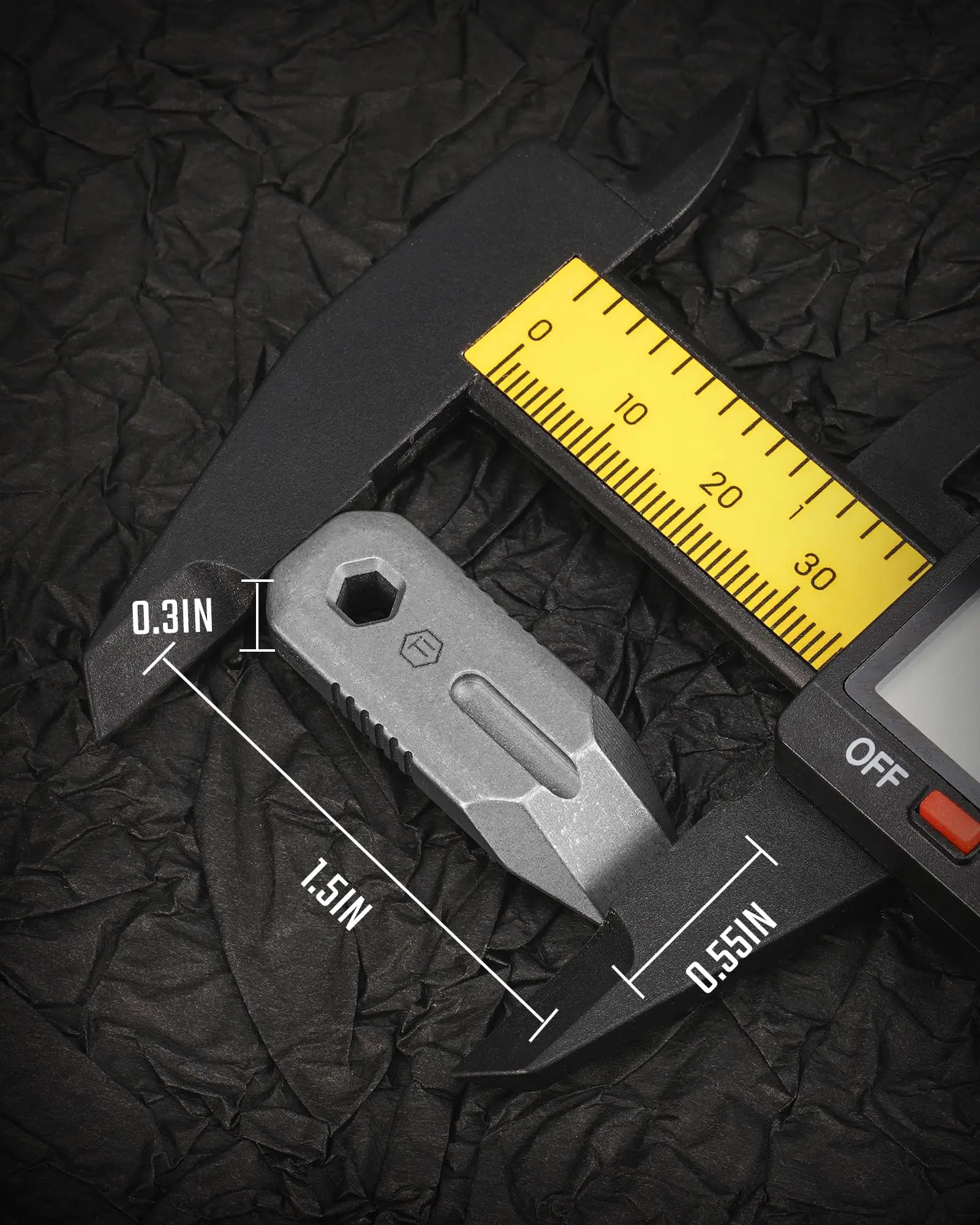 Keyunity KR02 Mini Pry Bar, Pr - Titanium Pry Bar ulasan dan harga