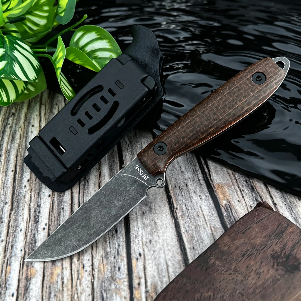 Micarta Grip Fixed Blade EDC K - Edc Carry Fixed Blade ulasan dan harga