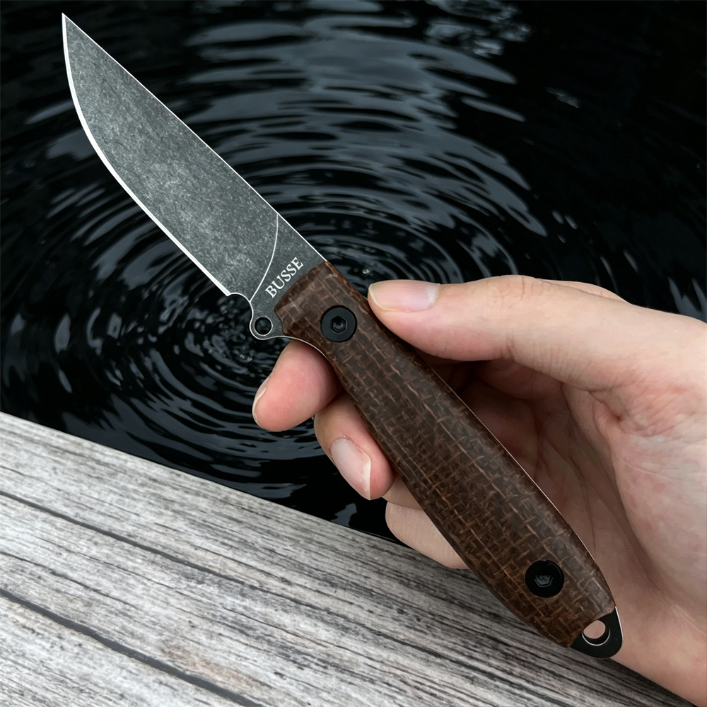 Micarta Grip Fixed Blade EDC K - Edc Carry Fixed Blade ulasan dan harga