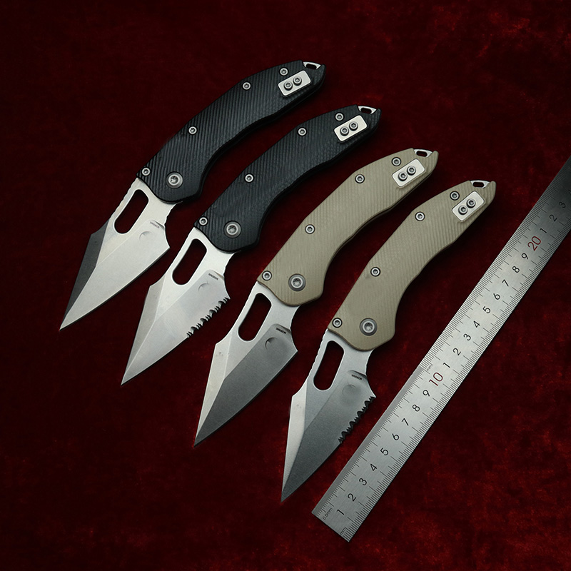 LEMIFSHE  Manual Stitch Textur - Edc Carry Pocket Knife ulasan dan harga