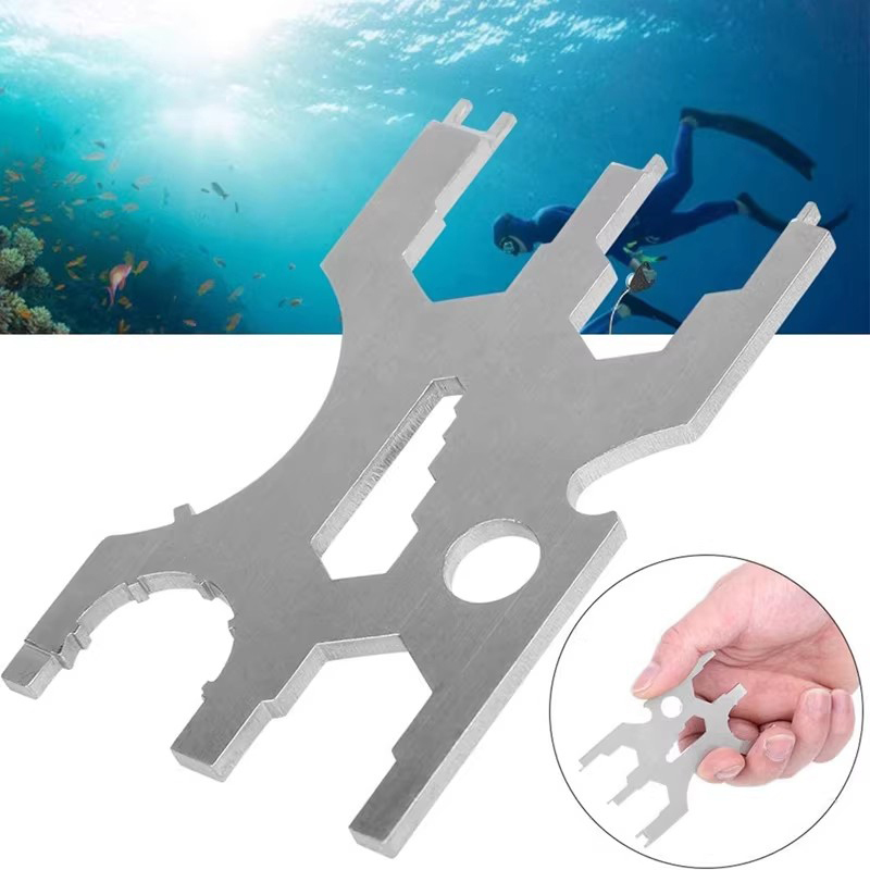 316 Stainless Steel Scuba Divi - Multitool Credit Card ulasan dan harga