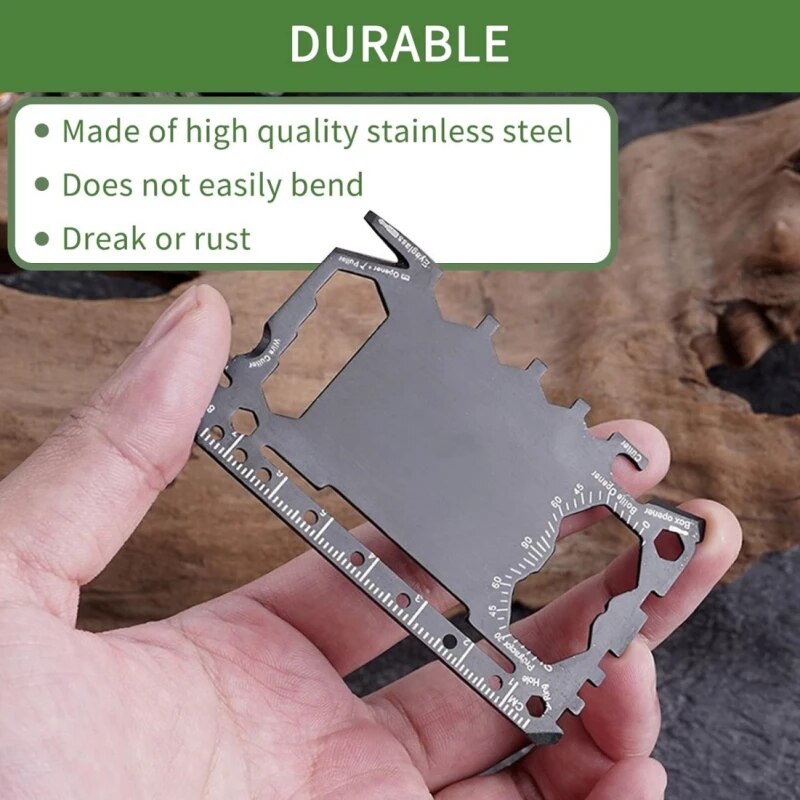 Multi Tool 46 in 1 Credit Card - Multitool Credit Card ulasan dan harga