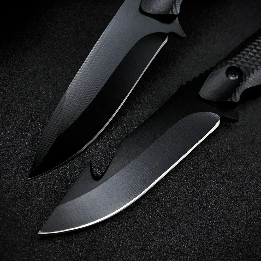 Outdoor Jungle Hunting Knife 5 - Edc Carry Fixed Blade ulasan dan harga