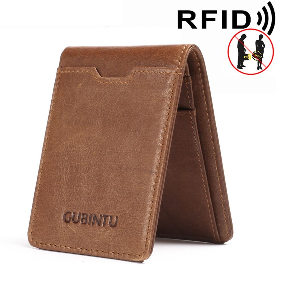 Minimalist Genuine Leather Men - Money Clip Magnetic ulasan dan harga