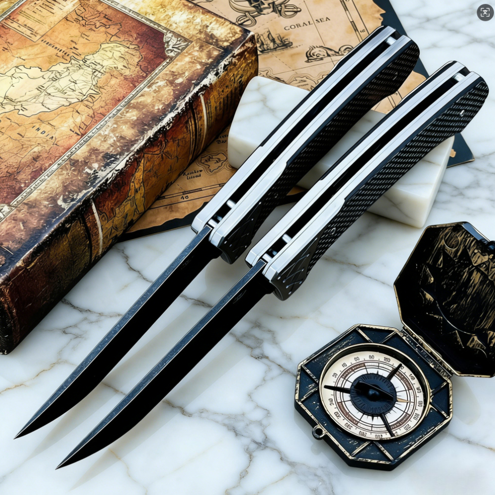 D2 Steel Folding Knife with Ca - Edc Carry Pocket Knife ulasan dan harga