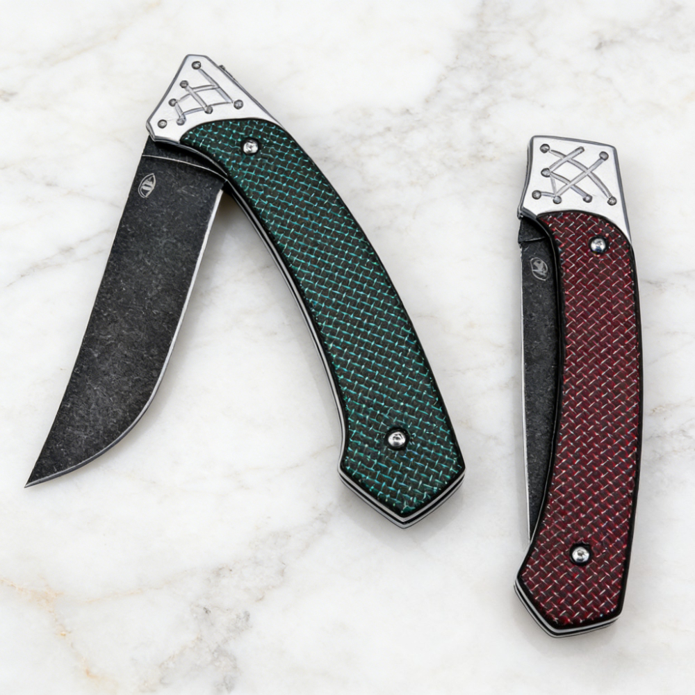 D2 Steel Folding Knife with Ca - Edc Carry Pocket Knife ulasan dan harga