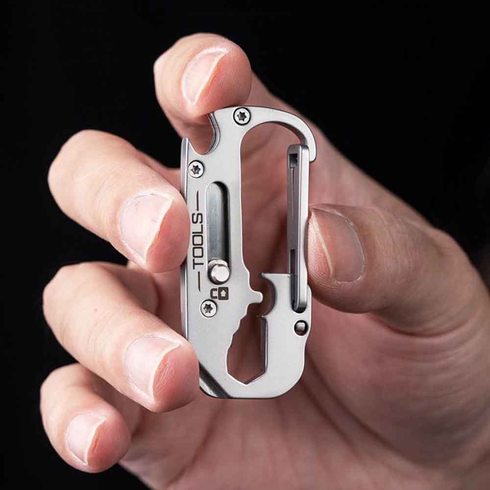 Stainless Steel Key Chain Knif - Multitool Credit Card ulasan dan harga