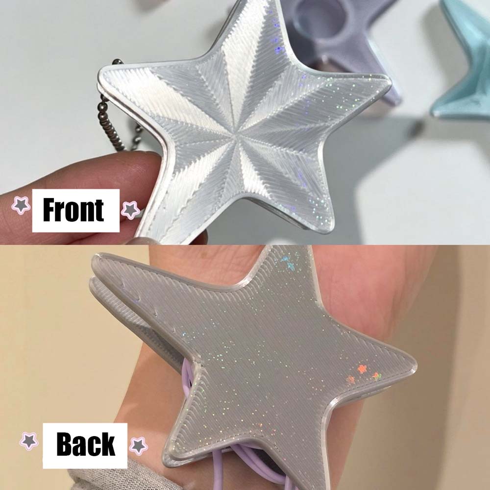 Cute 3D Star Cable Winder, Sty - Cable Winder Keychain ulasan dan harga