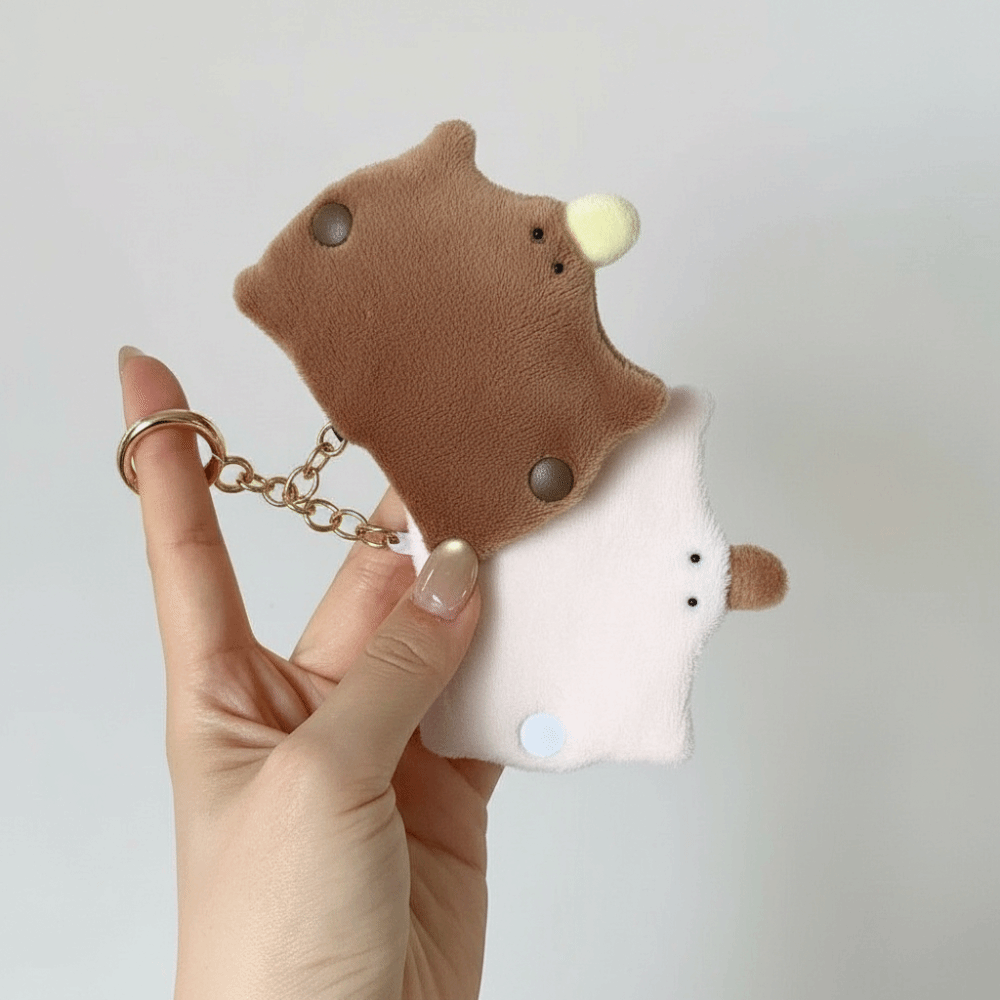 Plush Platypus Data Cable Orga - Cable Winder Keychain ulasan dan harga