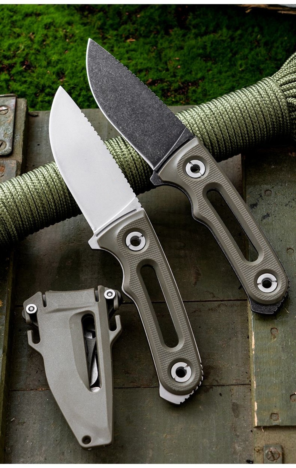 FX Portable Fixed Blade Knife  - Edc Carry Fixed Blade ulasan dan harga