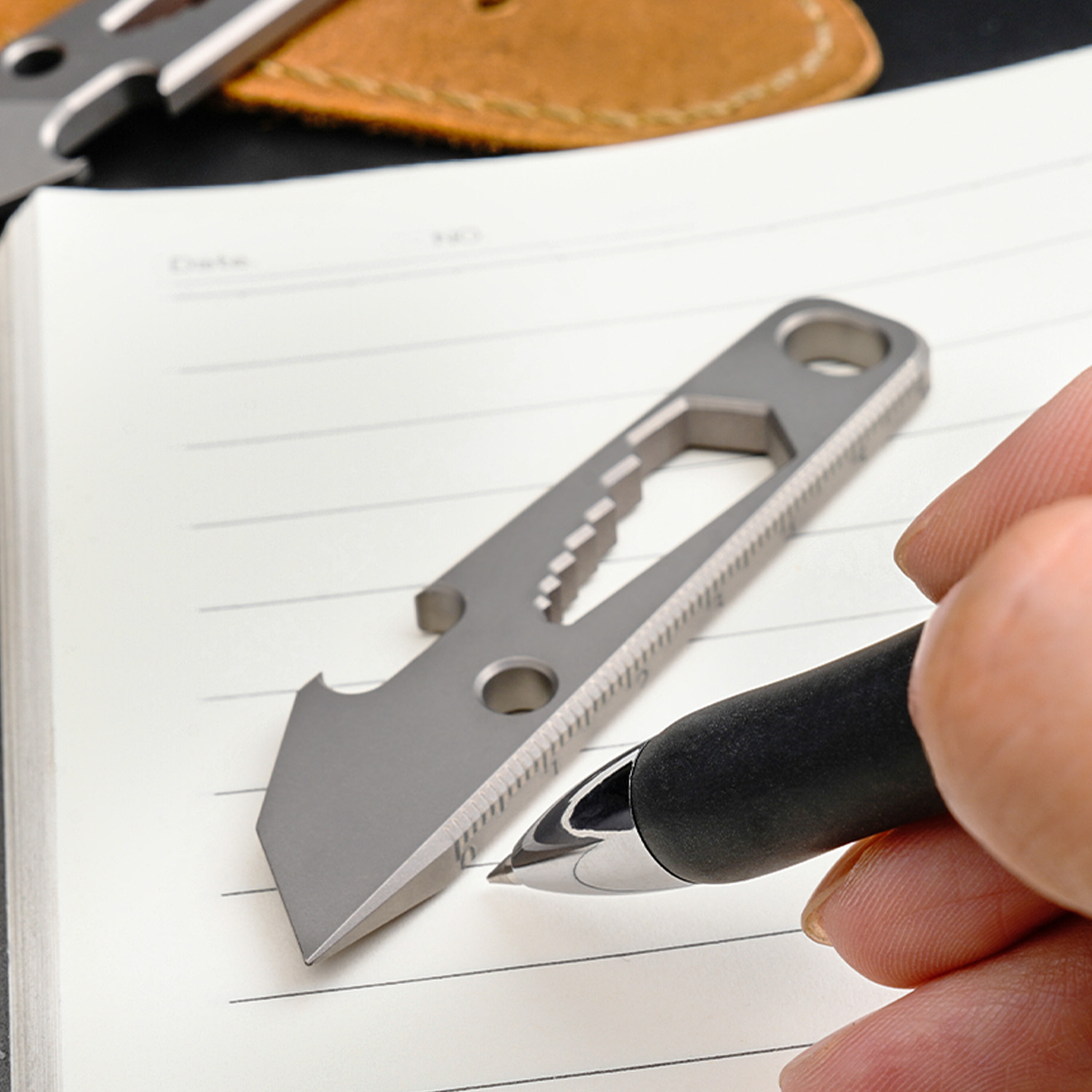 Multifunctional EDC pry bar, t - Titanium Pry Bar ulasan dan harga