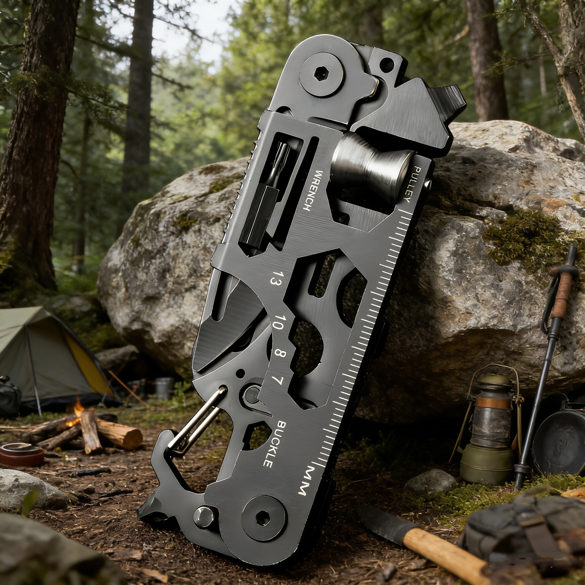 Multifunctional Outdoor Tool C - Multitool Credit Card ulasan dan harga