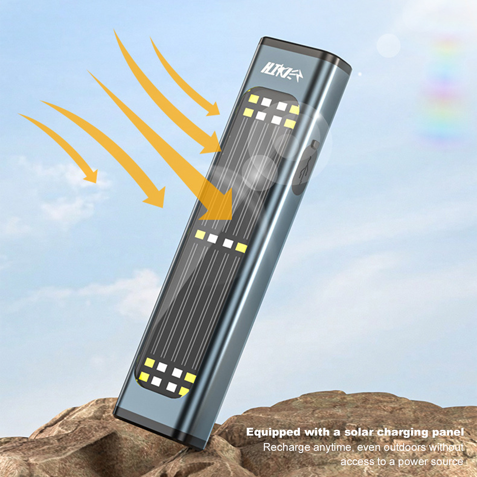 Flat EDC Flashlight with Magne - Edc Car Carry ulasan dan harga