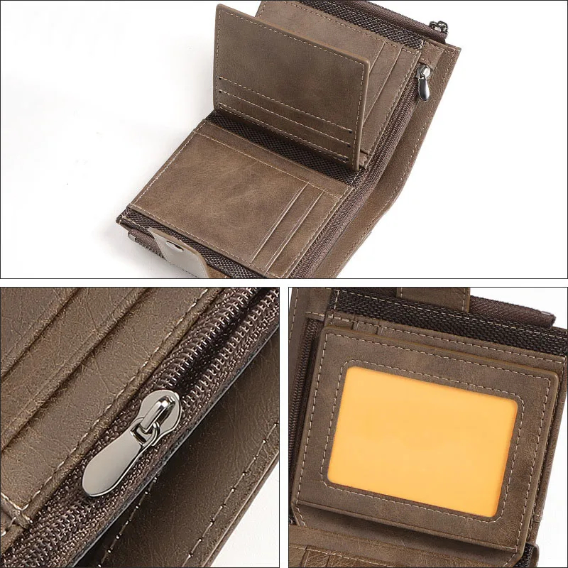 For Men RFID Anti-Magnetic Wal - Money Clip Magnetic ulasan dan harga